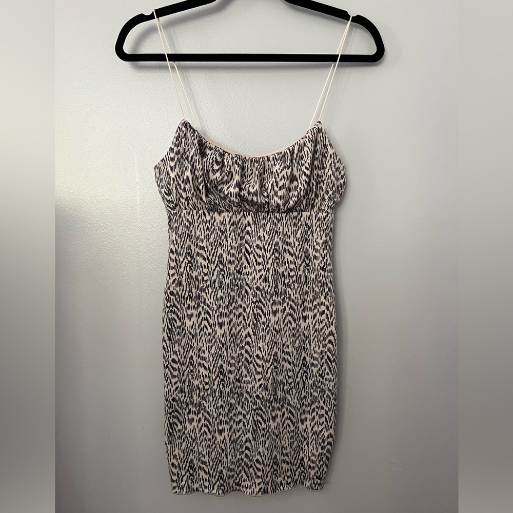 Urban Outfitters Blue and White Mini Dress